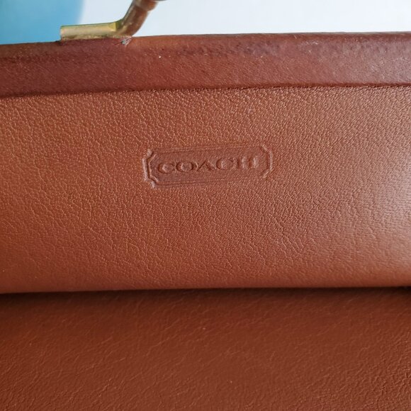 EUC Vintage Coach Double Change Purse (#6906) in British Tan - Picture 8 of 15